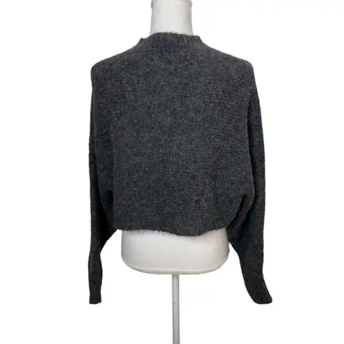 Aritzia  Wilfred Free Cropped Sweater Alpaca Wool Blend Crewneck Pullover Small