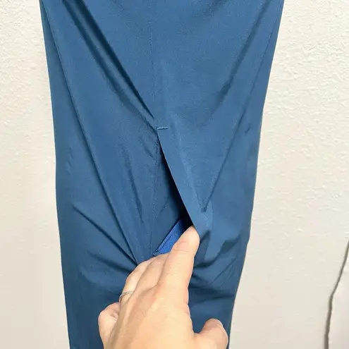 Title Nine Sleeveless Laser Cut Lightweight Pull-Over Dress Teal size XS