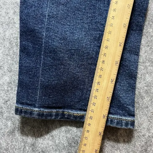 Levi's  507 Womens 9 Short Super Low Rise Stretch Blue Y2K Vintage Jeans Straight