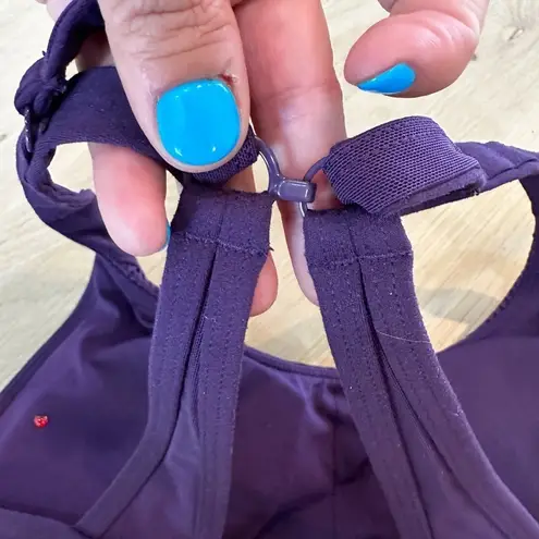Lorna Jane High Intensity Sports Bra midnight purple XS