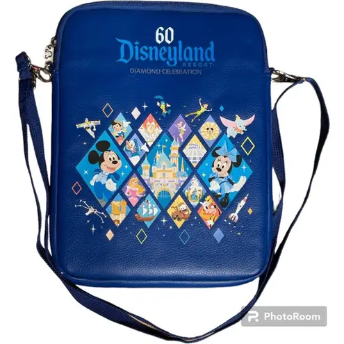 DISNEYLAND RESORT Diamond Celebration 60th Anniversary Crossbody Tablet Bag