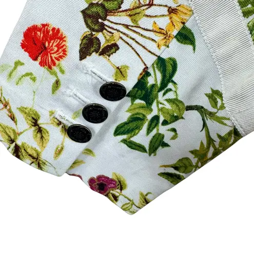 NWT Disney Alice Through The Looking Glass By Colleen Atwood Cotton Jacket XL White - Image 8