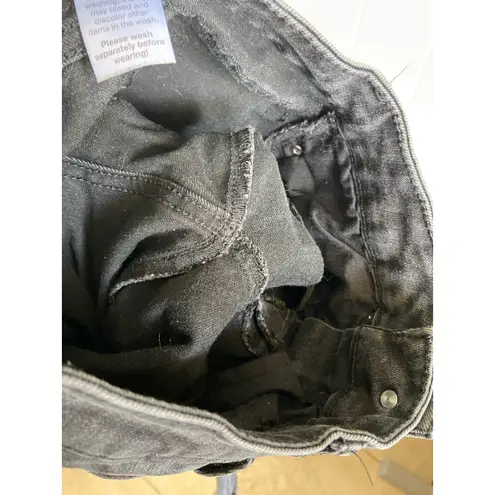 Time & Tru Womens Jeans Sz 6 Petite Black High Rise Skinny Denim 5 Pocket Style