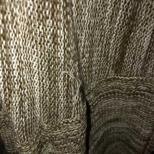 Wild Pearl Brand Open Knit Cotton Brown Cardigan