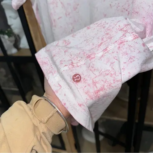 Lululemon  All Yours Short Sleeve T-Shirt Vitasea Cirrus Wash Peony Brier Rose