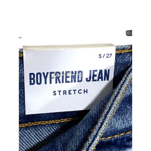 Wax Jean Wax Jeans Stretch Boyfriend Jean Destructed Knee Women 5/27 Distressed Torn NWT