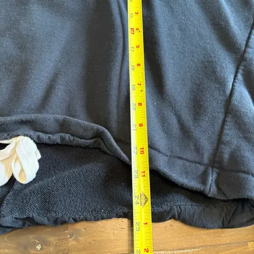 Madewell Mile(s)  Reveur Black CrewNeck Sweater Drawstring Oversized Flawed Large - Image 8