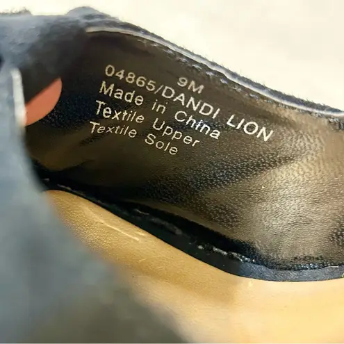 Diba Women’s Dandi Lion Wedge Black Size 9