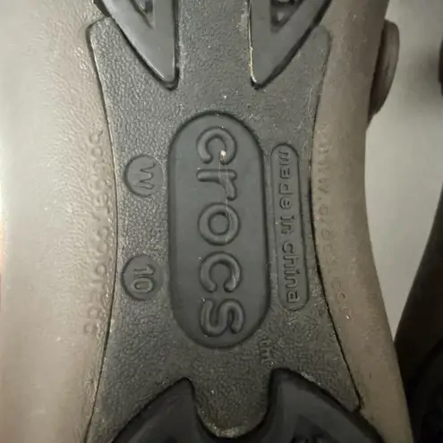 Crocs  Maryjane’s Women’s 10 Brown Alice Work Flats Ballet Comfort Minimalist