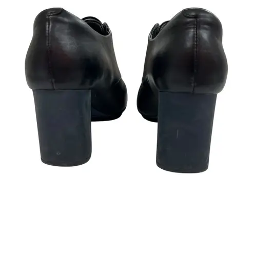 CAMPER Myriam Black Leather Lace Up Bootie Sz 36