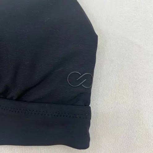 CALIA Ruched Front Bra XS Black