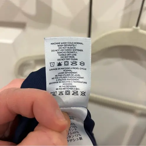 Lands' End LANDS’ END Swim Shorts Pull On Navy Blue Womens Size 1X 16W-18W