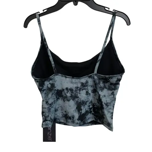 Onzie women's belle cami yoga crop top moonstone acid size Large NEW