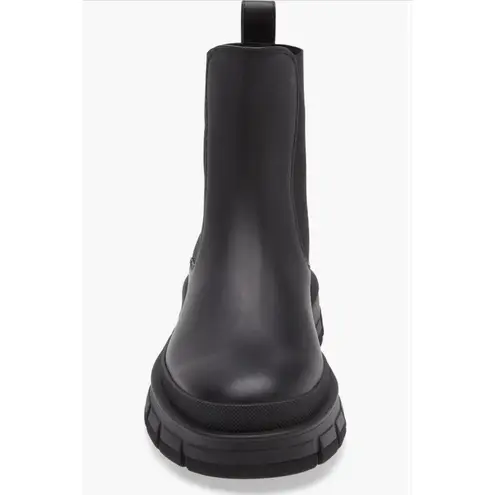 Moncler NIB Hevea Lug Sole ChelseaBoot (Women) Black Sz 38 US 8 $890
