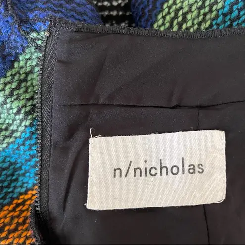 N/Nicholas Striped Woven High Rise Mini Shorts w Belt Size 2