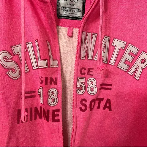 Stillwater  MN Zip Up Sweatshirt Minnesota XL