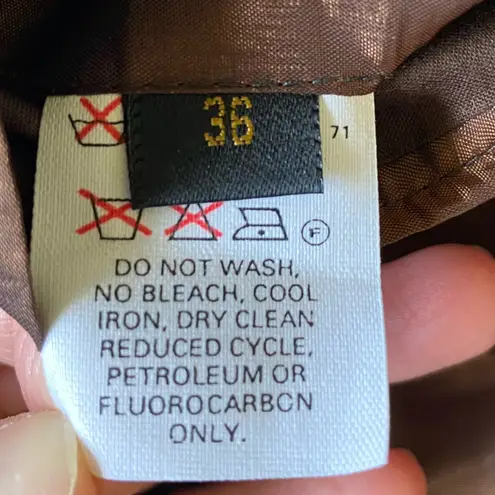 Donna Karan  New York Wool Linen Blend Italian Oversized Blazer