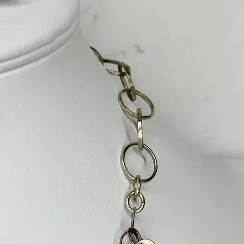 Chico's  Multi Tone Beaded Bib Necklace