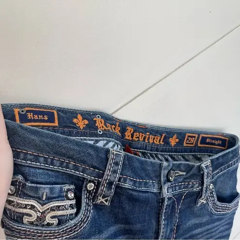 Rock Revival  Women’s 28 Y2K 2000s Style Hans Straight Jeans