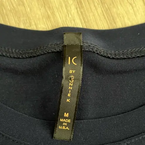 IC by Connie K Mesh Inset Dress | Navy Blue | Medium