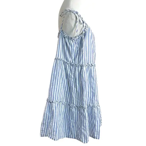 Rails Caralyn Dress Lighthouse Stripe Size Large Preppy Summer Babydoll Coastal - Image 6