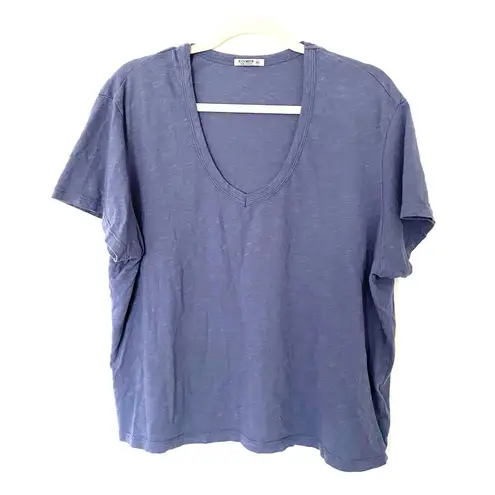 Buck Mason Women's Slub Cotton Easy Fit V Neck Made in USA Tee T