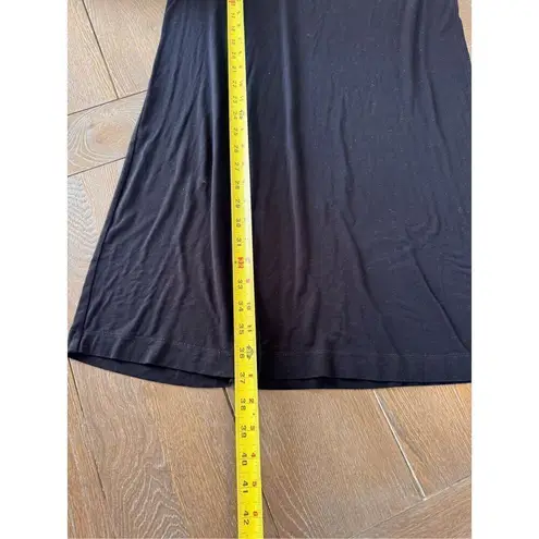 Majestic Filatures Short Sleeve Deluxe Tee Shirt Dress Women’s Size 3 Black Size L