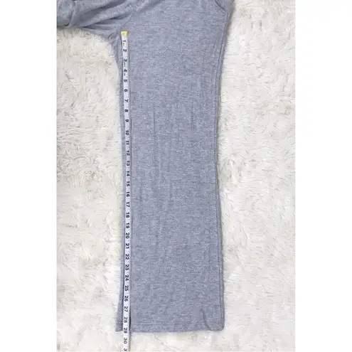 Johnny Was CALME Gray Wide Leg Pant Pull On Casual Relaxed Soft Size Small New