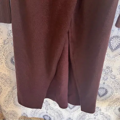 G By Giuliana Plum Maxi Tunic Turtle Neck Sweater Size Small