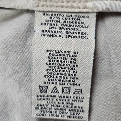 Marrakech Pearl Gray Cotton Jacket Asymmetrical Button Utility Coat Size Large