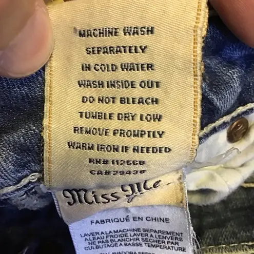 Miss Me easy cropped faded jeans