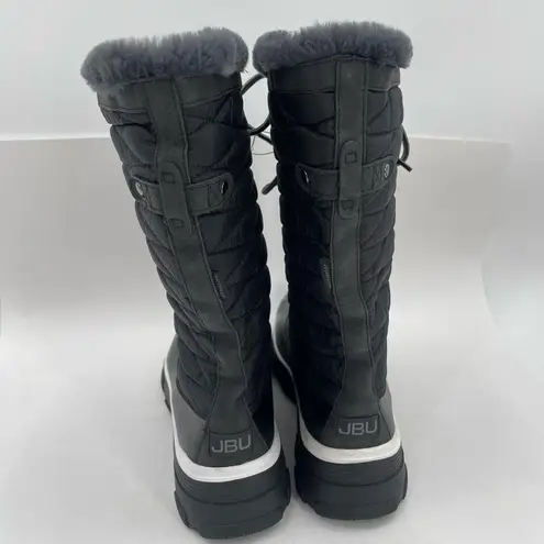 Jbu JAMBU & CO Lorina Boots Size 10 Faux Fur Black Waterproof Memory Foam NWT
