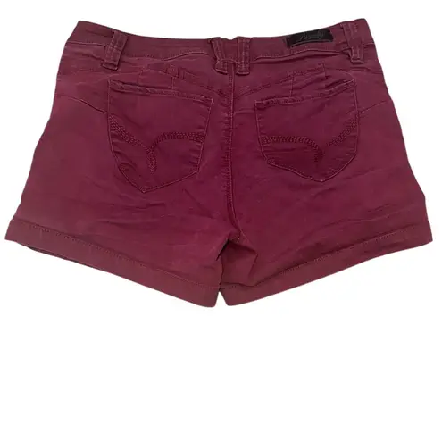 Royalty For Me Wanna Betta Butt Burgundy Shorts Size 6