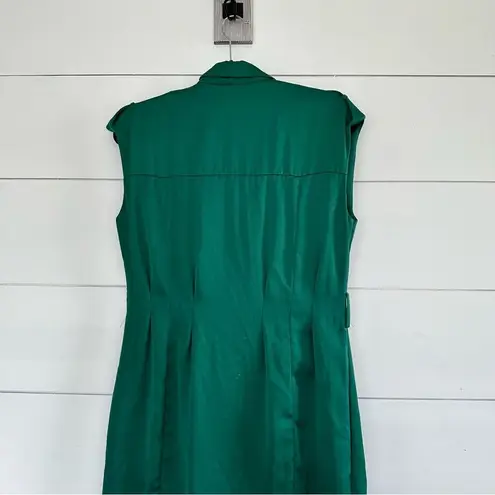 Jason Wu Green Wrap Effect Dress Flawed