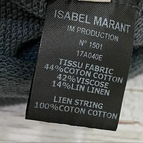 Isabel Marant Etoile “Fewlyn” Dark Gray Long Sleeve Dress Size 36