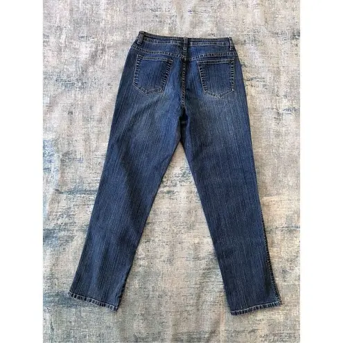 Bill Blass  Stretch Straight Leg Jeans Size 8