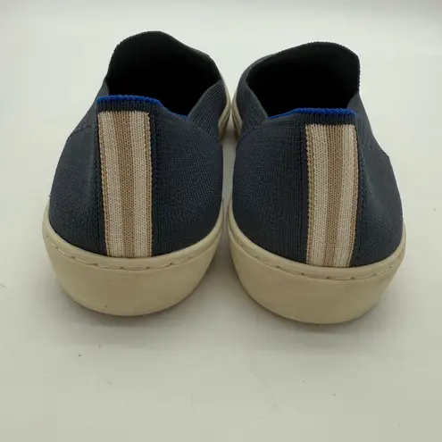 Rothy's Comfort Original Sneaker Size 9 Slip On Blue Casual Everyday Travel Shoe