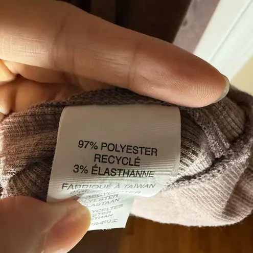 Vuori Top Womens Small Sunrise Crew Long Sleeve Pullover Mauve