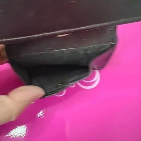 Vintage leather unbranded 6 ring key holder