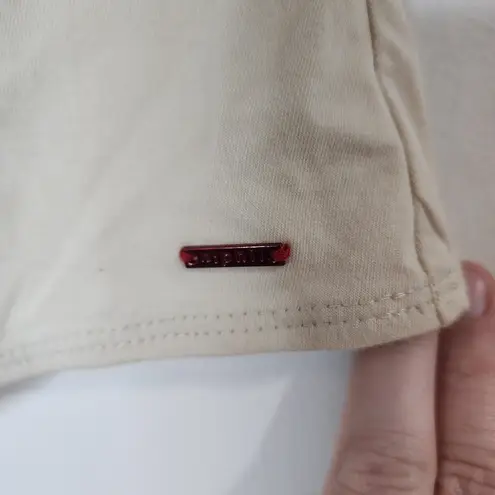 n:philanthropy NWT Cream Snap Close Women Small Stretchy Bodysuit Neutral