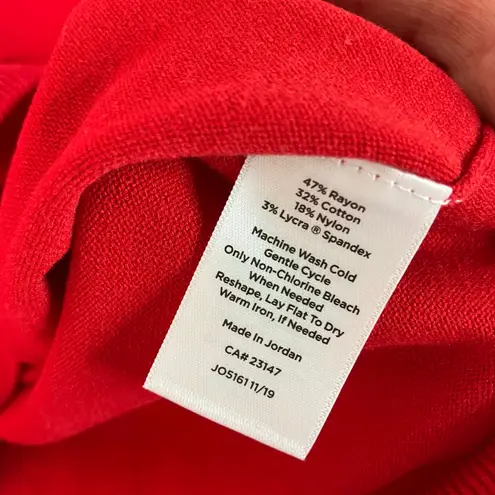 Talbots  | Red Knit Tank Top Sweater Vest Rayon Blend Womens L Petite