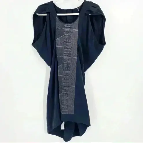 Hurley  Silk Embroidered‎ Batwing Style Sleeves XS