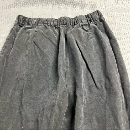 American Eagle Outfitters AEO Charcoal Gray Pull On Soft Cargo Pants Size 0 EUC - Image 8