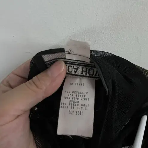 Jessica Howard Vintage Wiggle Cocktail Dress Bombshell PinUp Pencil Vixen Sexy Sheer Sz 10