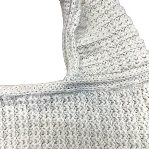 Gentle Fawn Chunky V-Neck Sweater Cream Size XS