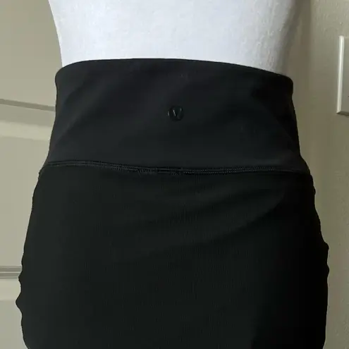 Lululemon  Athletica lab Black mini and Midi Pencil Skirt