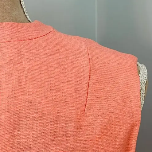 Vintage 1960's Jackie O Moygashel Irish Linen Skirt Suit Small