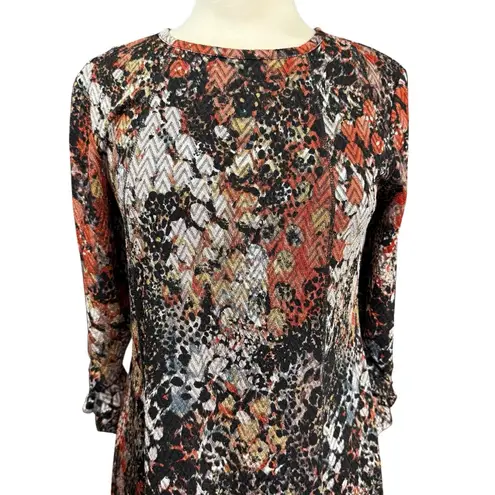 Robbie Bee Dress Size S Black Orange