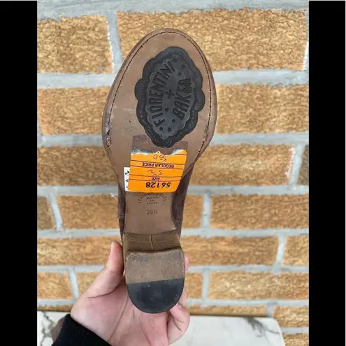 Fiorentini + Baker Beth Boot in Brown Suede 5.5