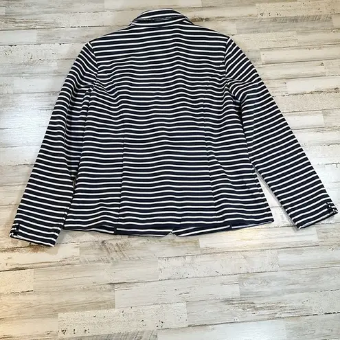 Christopher & Banks  Nautical Stripe Blazer